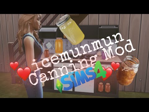 Icemunmun&#039;s Sims 4 Canning Mod Is So Cool!
