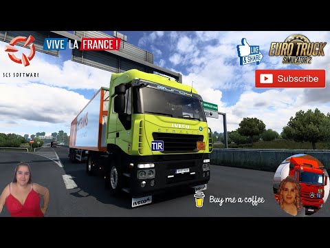 Euro Truck Simulator 2 (1.45) Iveco Stralis Reworked v1.3 [Schumi] [1.45] New Version + DLC&#039;s &amp; Mods