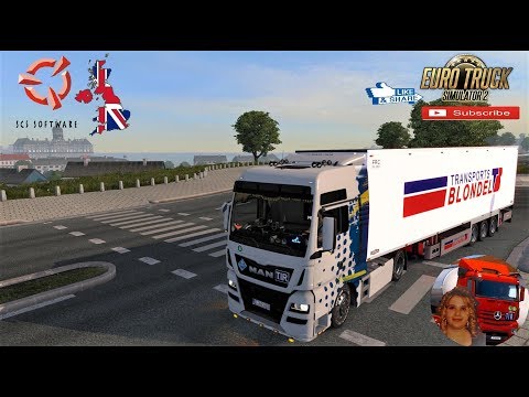 Euro Truck Simulator 2 (1.36) BGC Trucking UK Rebuild Beta V1.1.1 MAN TGX e6 + DLC&#039;s &amp; Mods