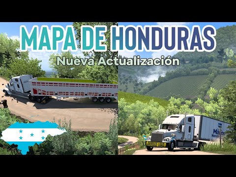 DESCARGA Mapa Occidente de Honduras | American Truck Simulator 1.46 GRATIS.