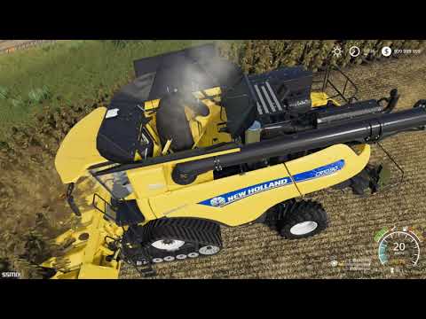 Farming Simulator 2019 mods New Holland CR1090 Maxi