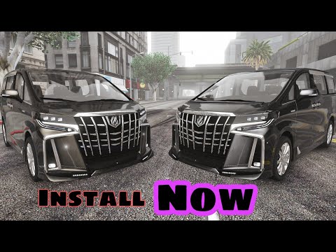 How to download and install Toyota Alphard Hybrid 2018 in GTA V