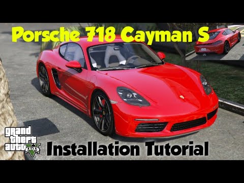 Porsche 718 Cayman S [Add-on / Replace] mod in Gta5 | Installation video | Gamebank