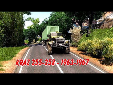ETS2 V1.45 | KRAZ 255-258 (1963-1967) Truck Mods