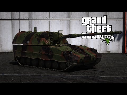 GTA V Panzerhaubitze 2000 Artillery [MOD]