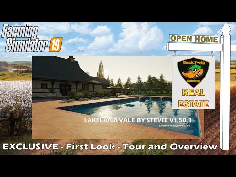 LakeLand Vale Map Preview (PC ONLY - Seasons Ready) - Stevie - Farming Simulator 19