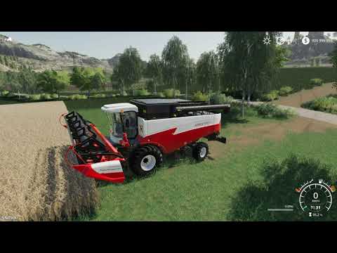 Farming Simulator 2019 mods Rostselmash Acros 595 Plus