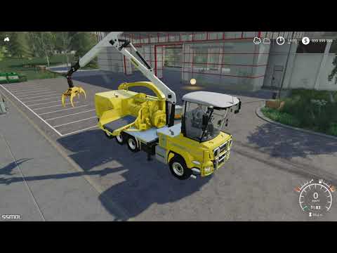 Farming Simulator 2019 mods JENZ HEM 821 Chiper Truck
