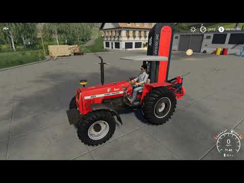 Farming Simulator 2019 mods Massey Ferguson 283 Brazil &amp; SIP Disc 300