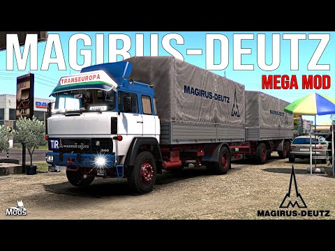 ETS2 1.39 Magirus-Deutz Transeuropa V2.0 - MEGA MOD | Euro Truck Simulator 2 Mods