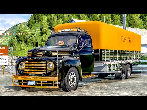 FORD F6 1941 OLD TRUCK MOD - ETS2 - ATS 1.41 and 1.42 [ Review ]