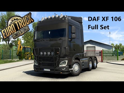 DAF XF 106 Full Set Ets2 Mods