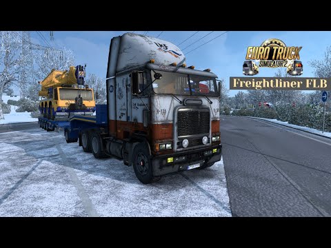 Freightliner FLB 1995 v1.0 Euro Truck Simulator 2 (1.43.x)