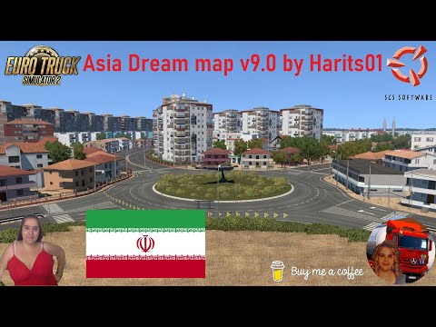 Euro Truck Simulator 2 (1.50) Asia Dream map v9.0 by Harits01 [1.50] New Version + DLC&#039;s &amp; Mods