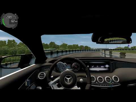 City Car Driving 1.5.9.2 - Mercedes AMG S63 Coupe | Fast Driving