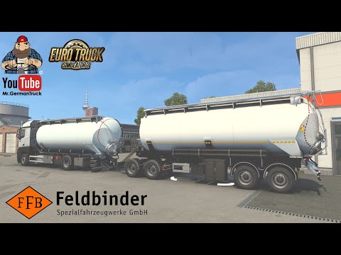 [ETS2 v1.41] Feldbinder KIP trailer pack v1.6 + Feldbinder Rigid Addon for all Trucks