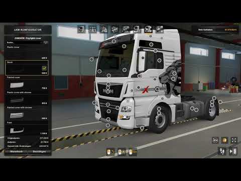 Euro Truck Simulator 2 1.40x MAN TGX Euro6 v1.1 by MADster&#039;s Mods