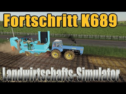 LS19 Modvorstellung Landwirtschafts-Simulator :FORTSCHRITT K689 POTATO COMBINE V1.0.0.0