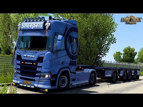 [ETS2 1.42] Scania Sneeples R 500 + Trailer | PC 1440p