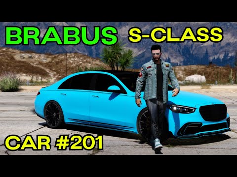 Mercedes Benz Brabus S class in GTA V Car Gameplay #201