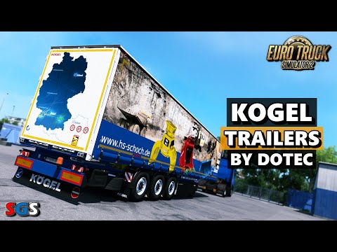 |ETS2 1.47| Kögel Trailers by Dotec - Update For 1.47