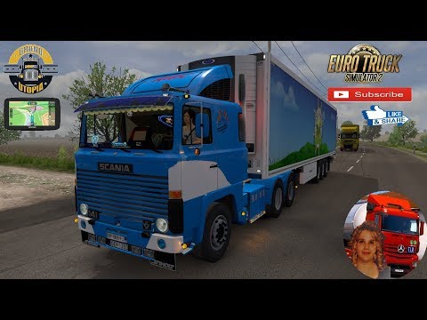 Euro Truck Simulator 2 (1.35) Scania 141 V8 1.35x by Shoofer Grand Utopia map v1.5 + DLC&#039;s &amp; Mods