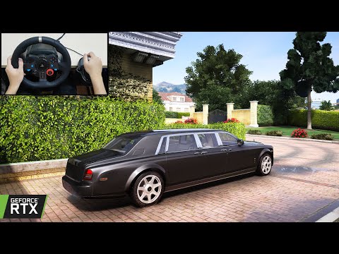 GTA 5 - Rolls-Royce Phantom Limousine by Mutec Gameplay