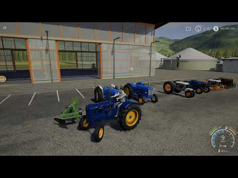 Farming Simulator 2019 mods Fordson Pack unfinished