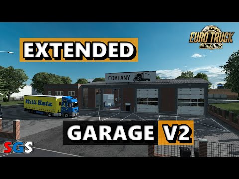 |ETS2 1.45| Extended Garage v2
