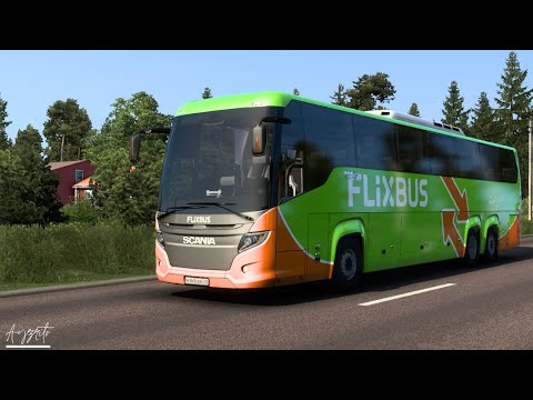ETS2 1.40 Scania Touring HD Bus | Euro Truck Simulator 2 Mods