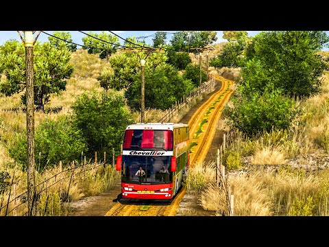 NEW MAPA OESTE BAIANO ETS2 1.41,1.42 [ Offroad Bus Driving ]