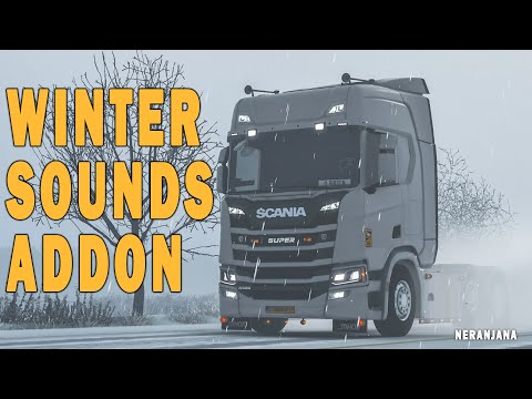 ETS2 Mods v1.42 | Realistic Winter Sounds - Tornado Wind Sound | ETS2 Mods