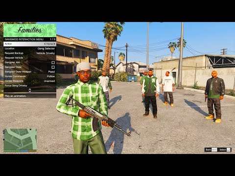 Gang Mod 2.4.1 mod works perfect in 2020 - GTA 5 mod - review and installation of the mod