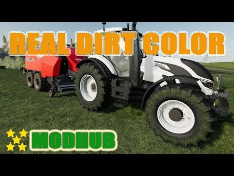 FS 19 Mod Vorstellung Farming Simulator :REAL DIRT COLOR Modhub 🚜