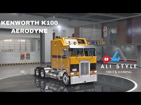 American Truck Simulator (v 1.48)Kenworth K100 Aerodyne Mega Tuning