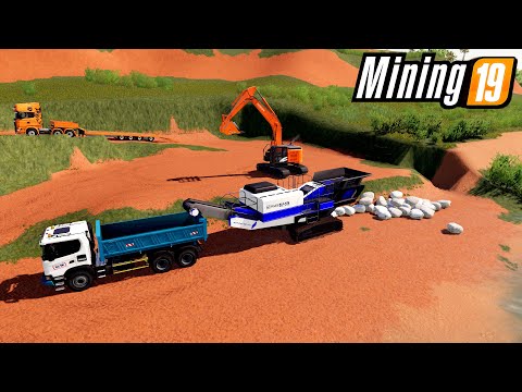 New Tp Mods Mining &amp; Construction Economy Map Farming Simulator 2019