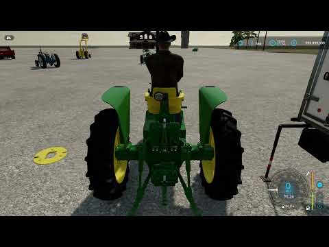 How to use weights on John Deere 30X0 series FS22