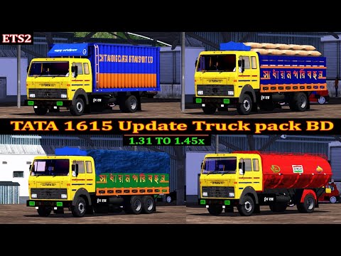 Eta2|| Tata 1615 BD Full Truck pack 1.31 to 1.45x Showcase + Link