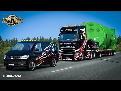 ETS 2 Mod | Next Gen Scania S with Special Transport Skin Pack [ETS2 v1.35]