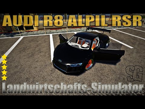 LS19 Modvorstellung - AUDI R8 ALPIL RSR V1.0.0.0 - simple IC Ls19 Mods