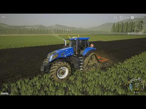 Farming Simulator 2019 mods FS19 New Holland T8 V1 &amp; V2