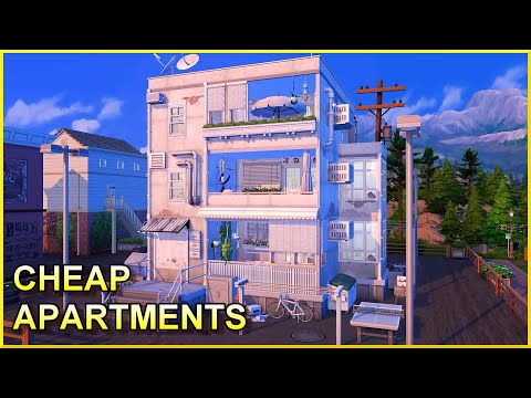 How i made CHEAP Apartments in The Sims 4 😊