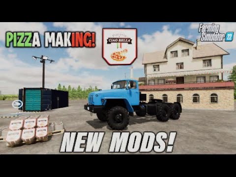 PIZZA MAKING! FS22 | NEW MODS! | (Review) Farming Simulator 22 | PS5 | 20th Sept 2022.