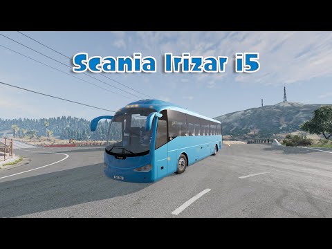 Мод Scania Irizar i5 для BeamNG.drive