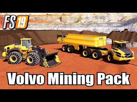 New Volvo Mods Mining And Construction Map Economy Map Farming Simulator 19