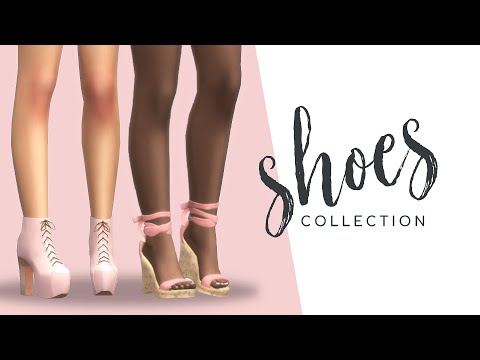 MY CC SHOE COLLECTION | Sims 4 Custom Content Showcase (Maxis Match)