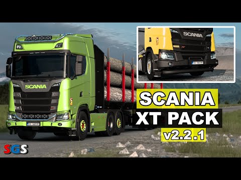 |ETS2 1.49| Scania XT Pack v2.2.1