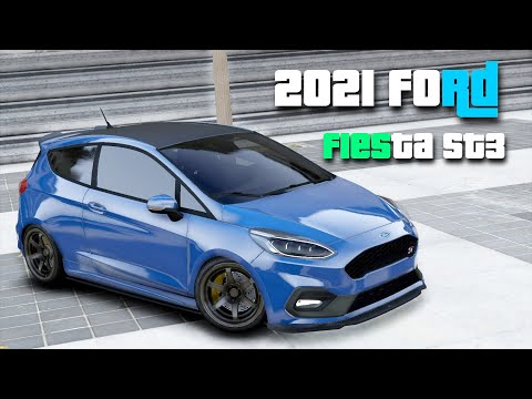 2021 Ford Fiesta ST3 - GTA 5 Real Life Car Mod!