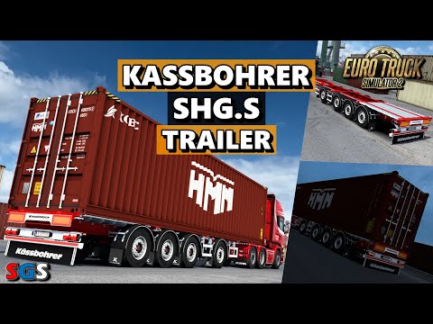 |ETS2 1.46| Kassbohrer SHG.S Container Trailer [Trailer Mod]