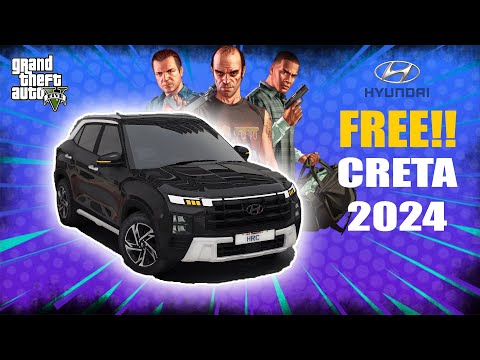 Free GTA V Mod: Hyundai Creta 2024 Edition! Download Now!